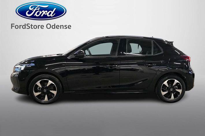 Sort Opel Corsa-e fra 2024