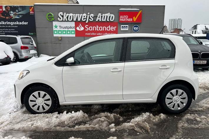 Hvid VW UP! fra 2018