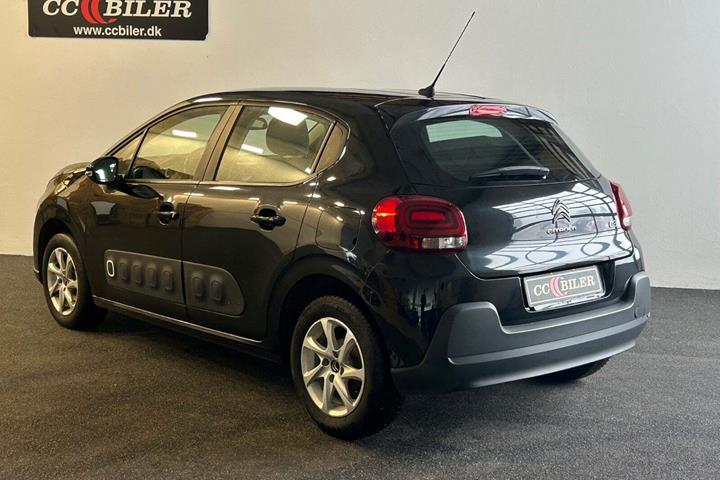 Sort Citroën C3 fra 2018