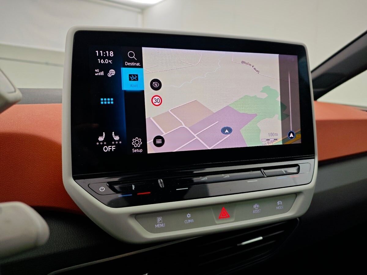 Hvid VW ID.3 fra 2021