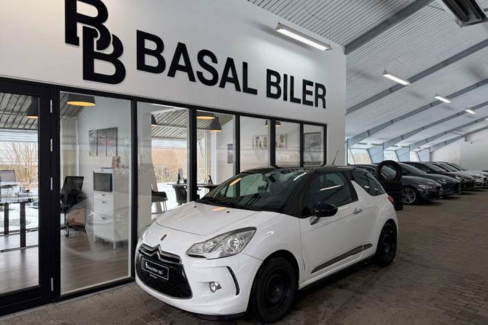 Hvid Citroën DS3 fra 2011