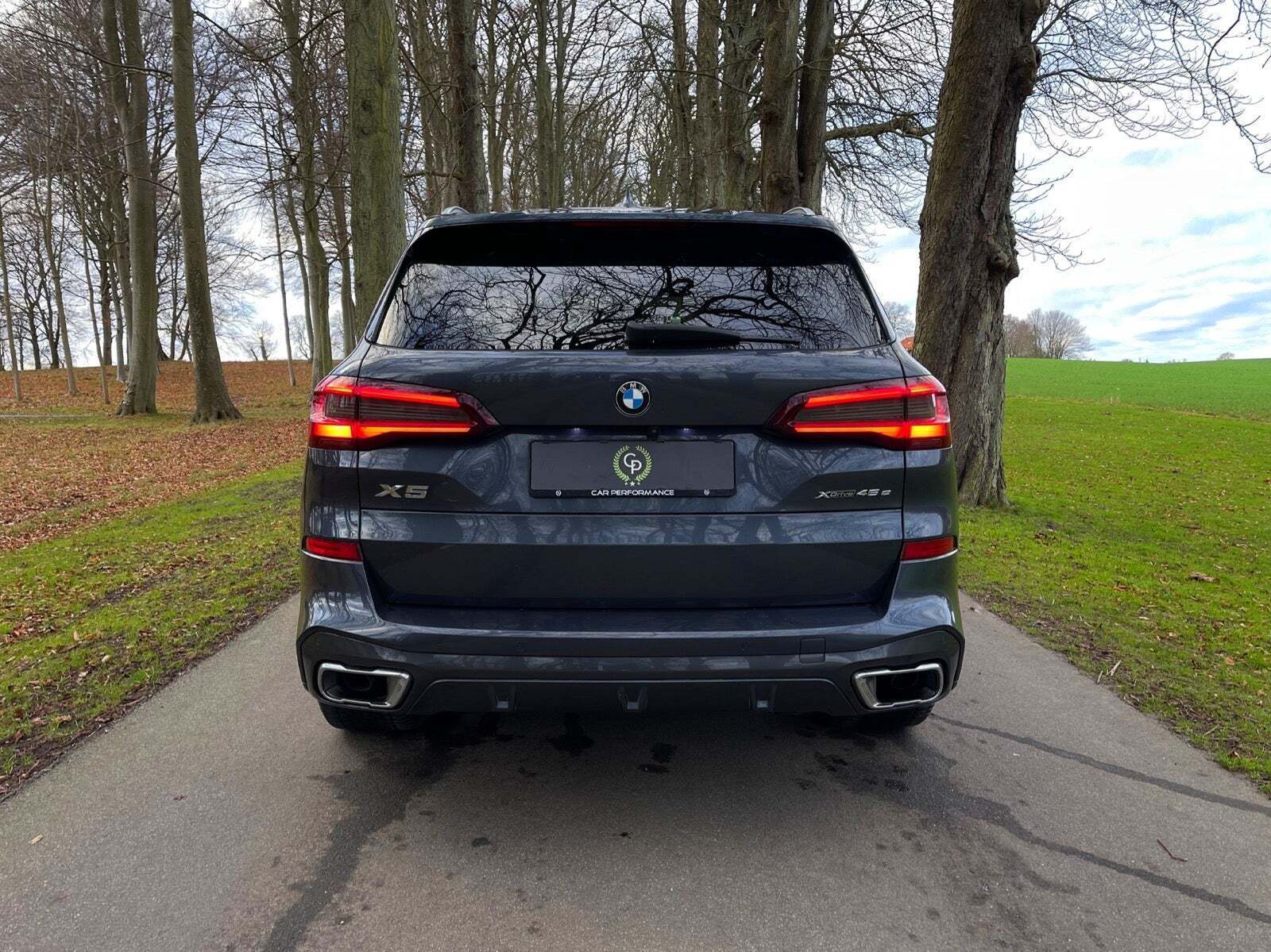Grå BMW X5 fra 2020