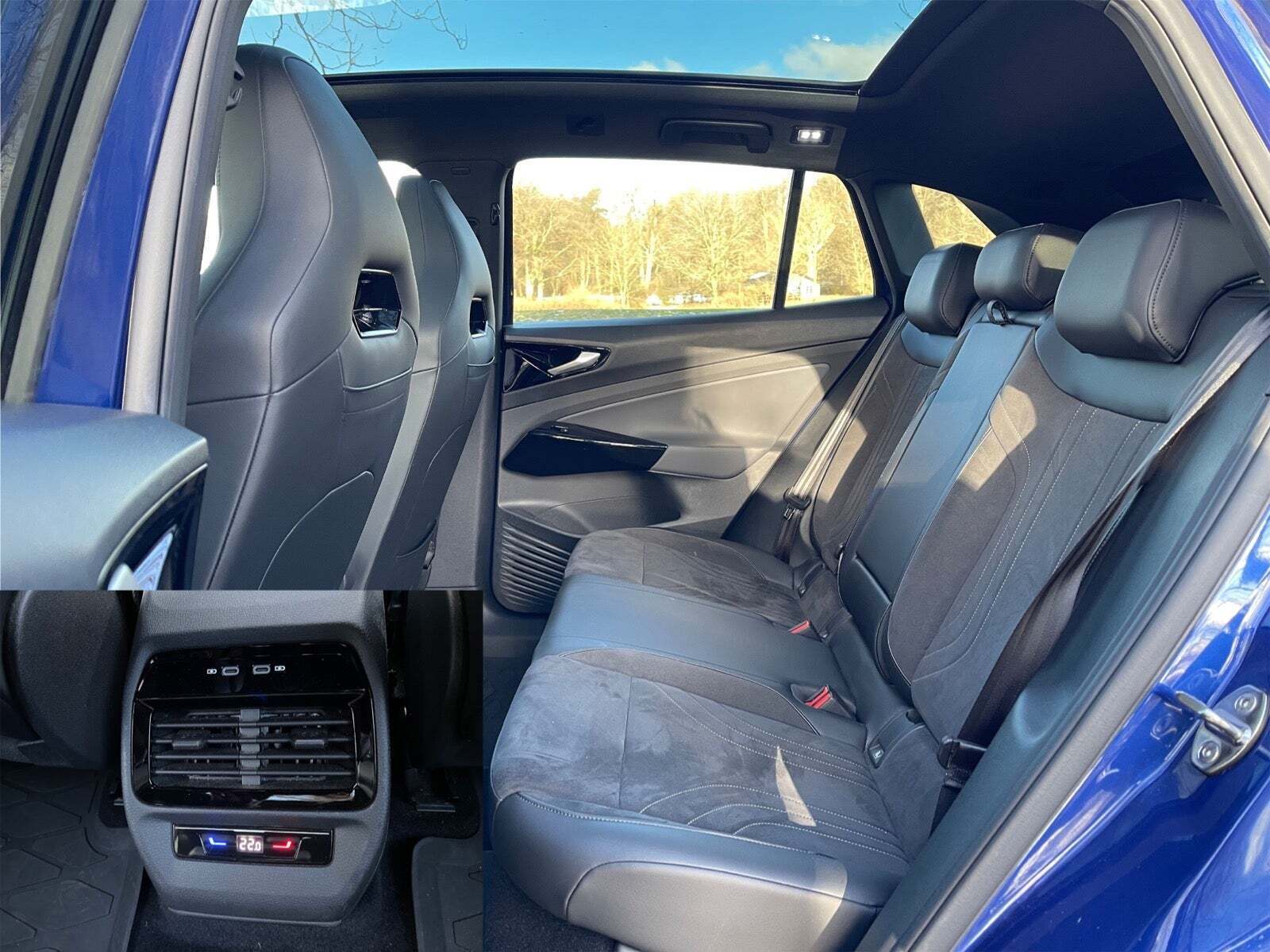 Blå VW ID.4 fra 2022