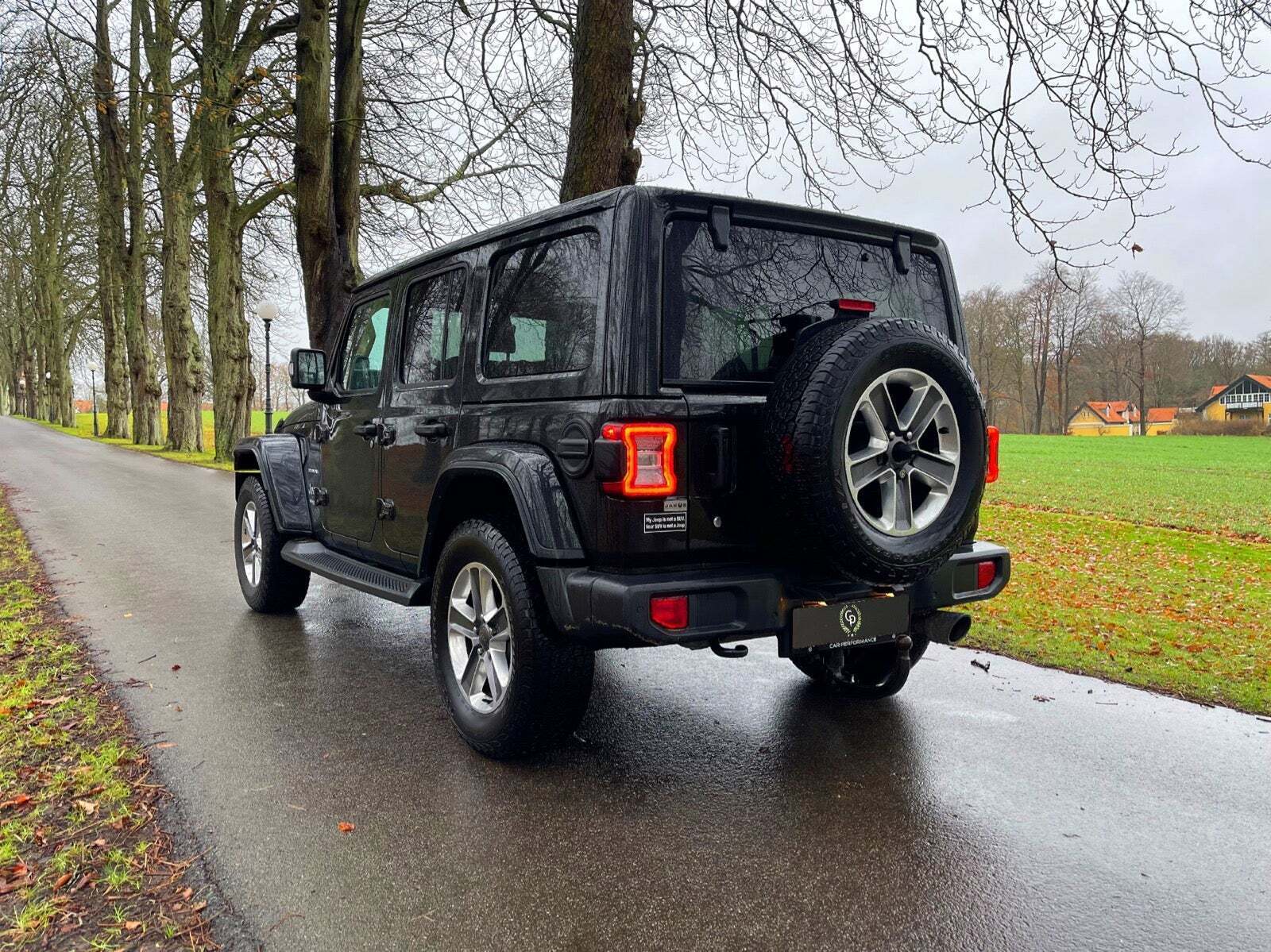 Sort Jeep Wrangler Unlimited fra 2019