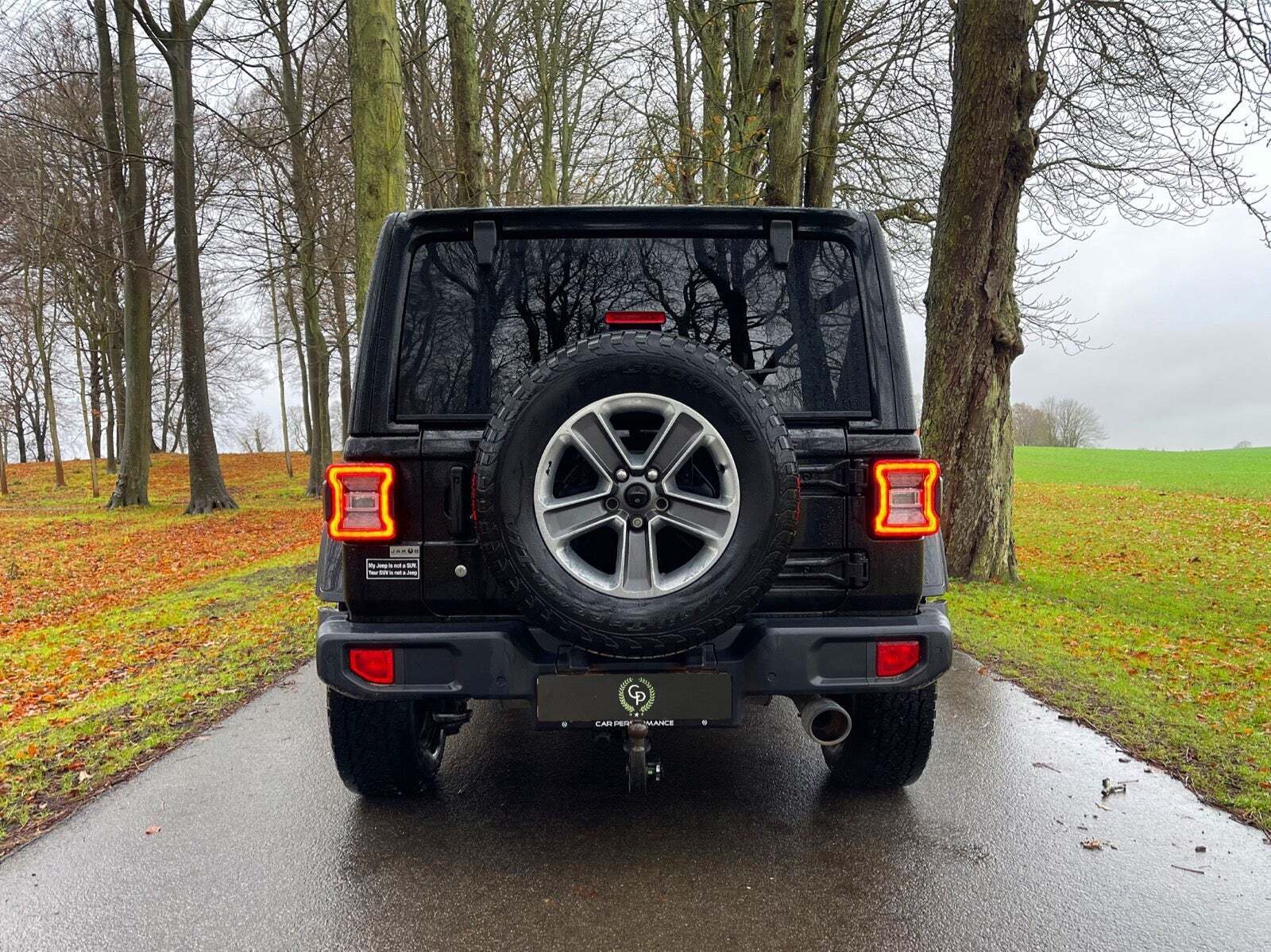 Sort Jeep Wrangler Unlimited fra 2019