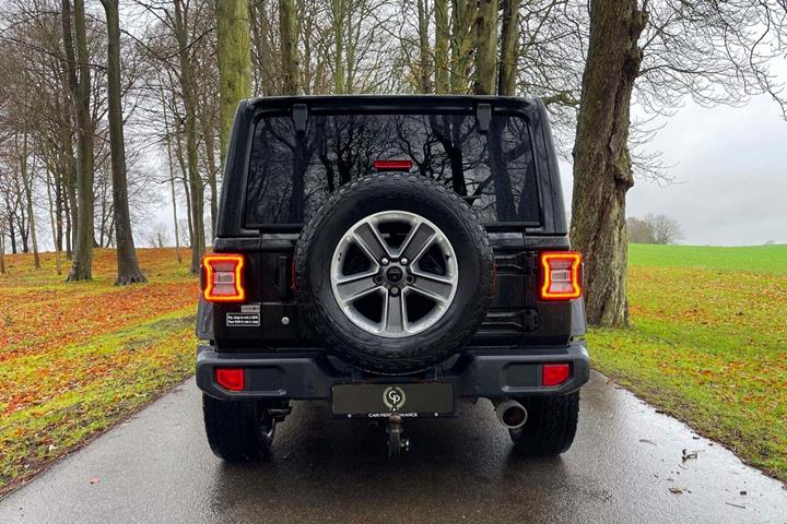 Sort Jeep Wrangler Unlimited fra 2019