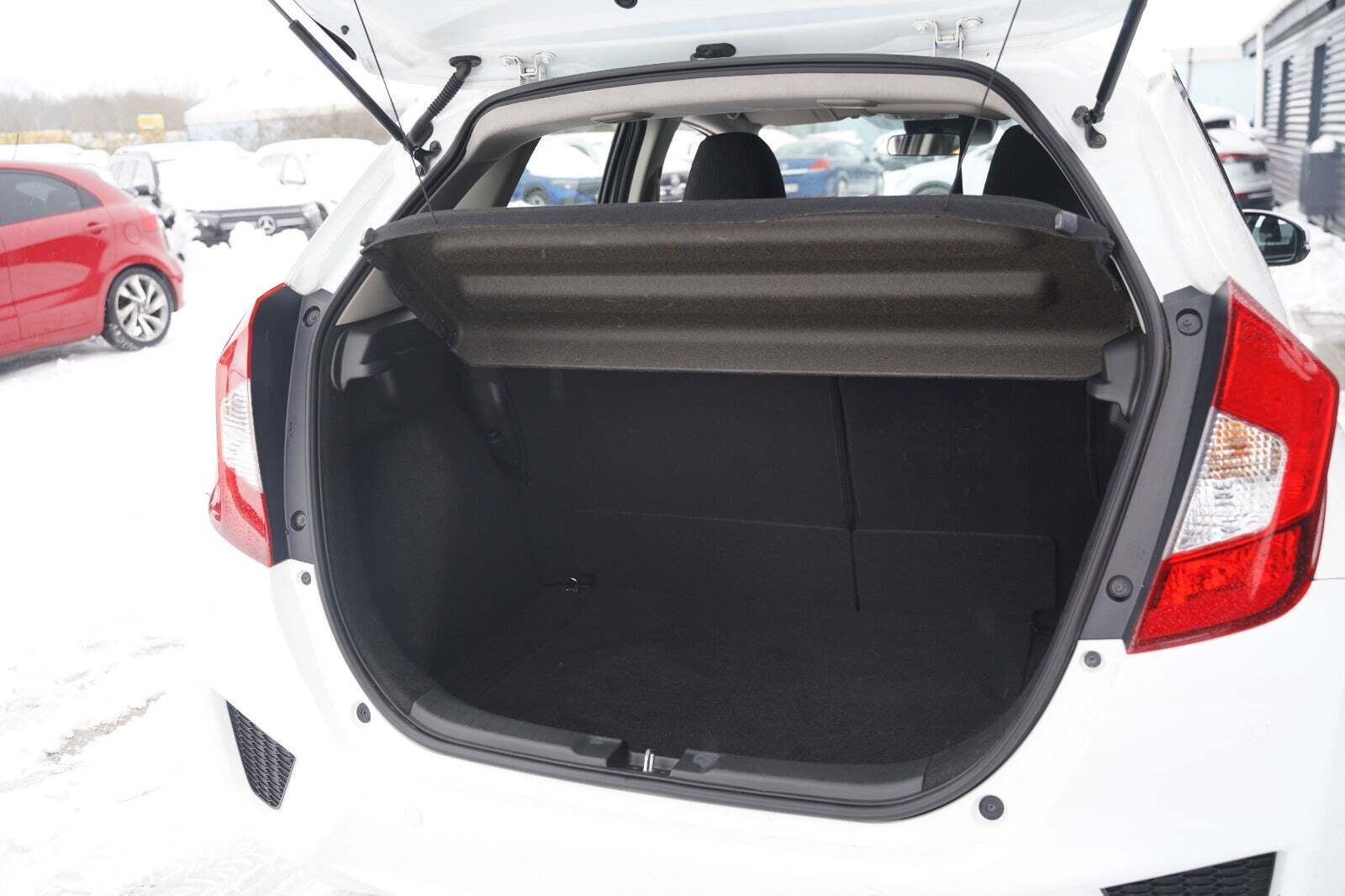 Hvid Honda Jazz fra 2017