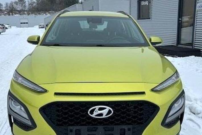 Grøn Hyundai Kona fra 2019
