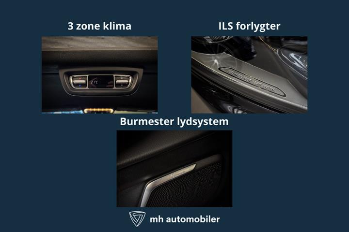 Grå Mercedes V300 d fra 2021