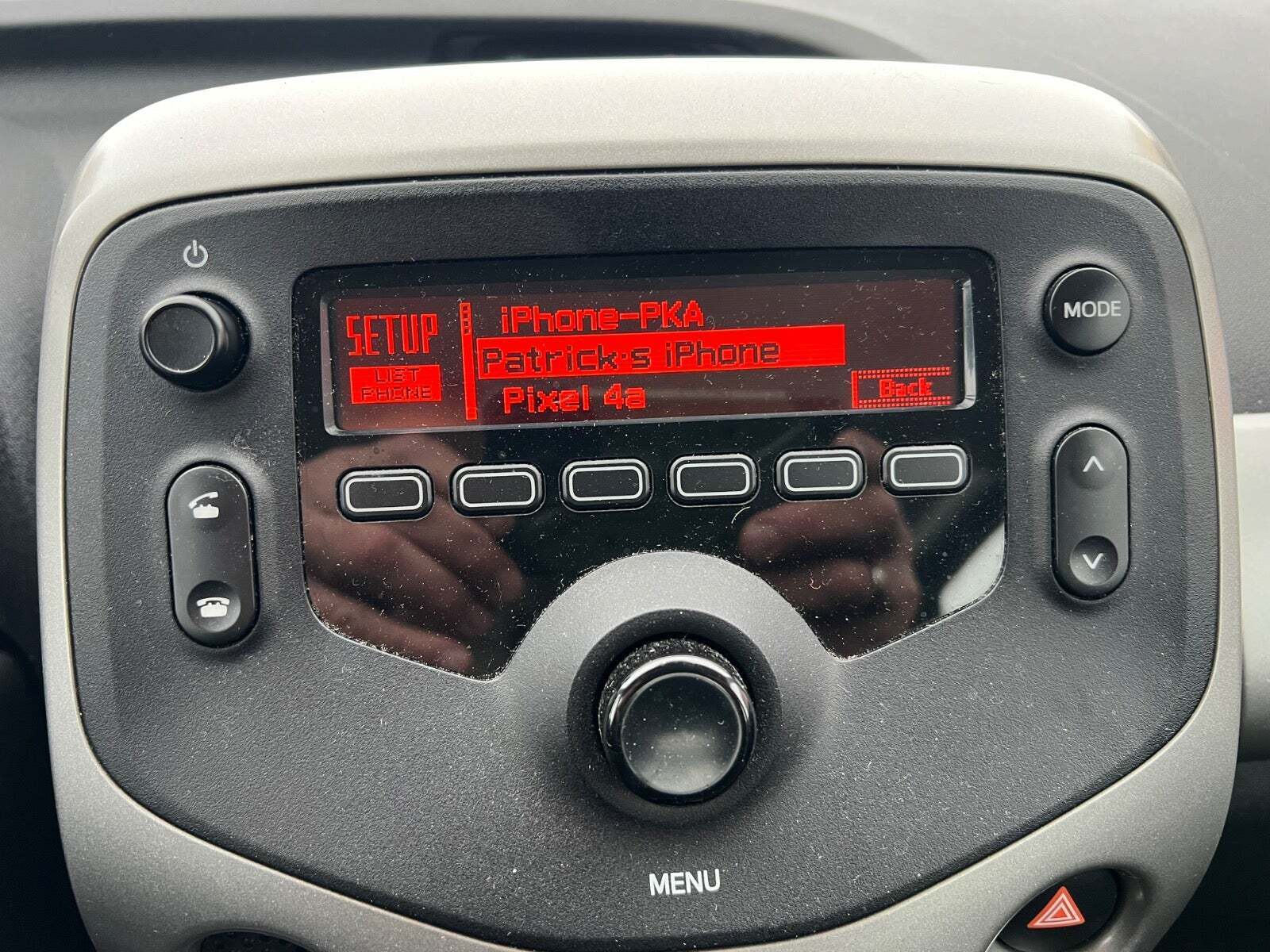 Grå Toyota Aygo fra 2015