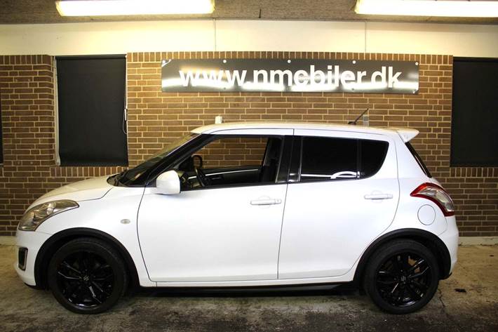 Hvid Suzuki Swift fra 2016