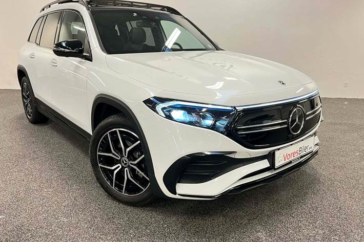 Hvid Mercedes EQB250 fra 2023