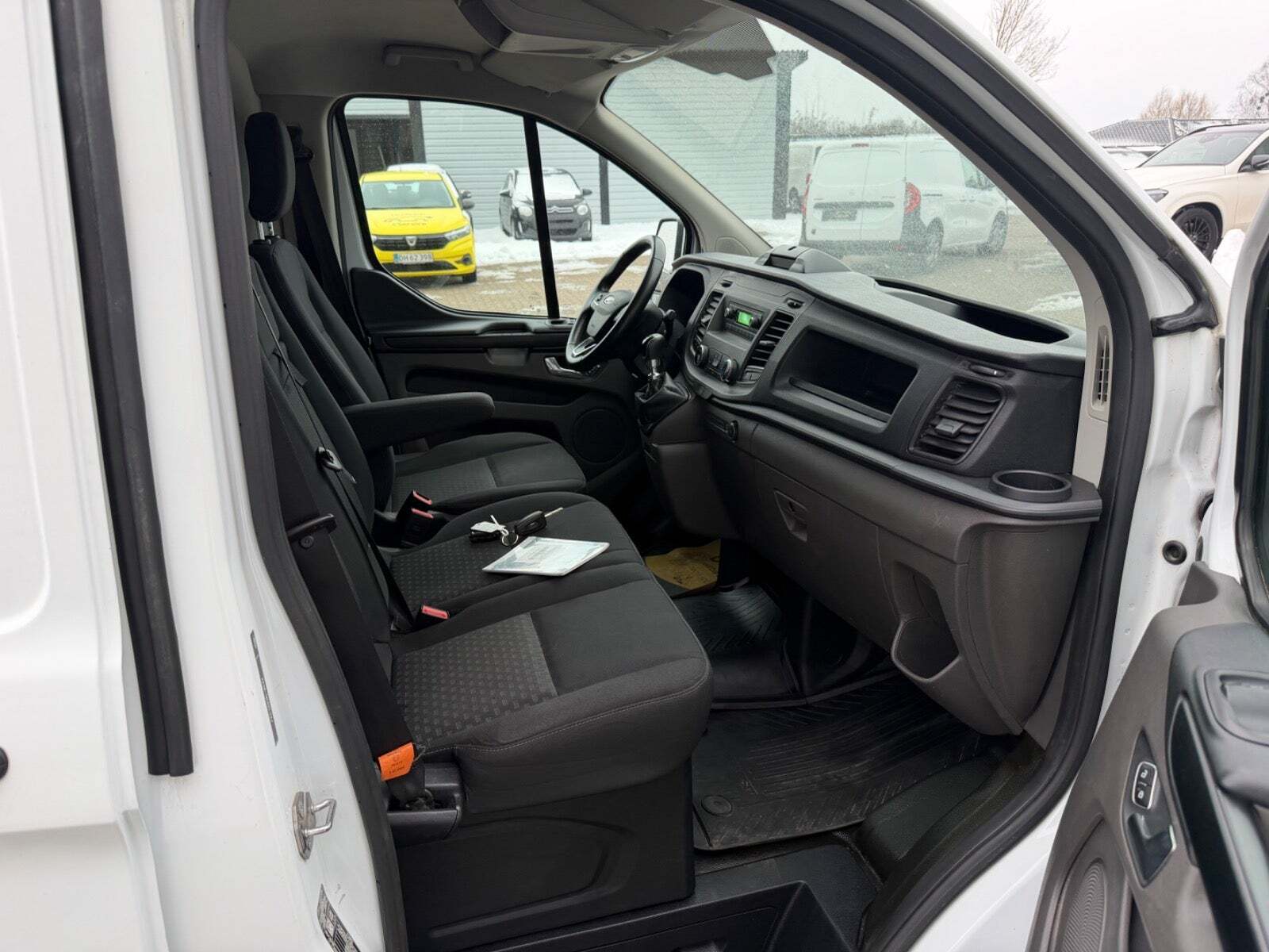 Hvid Ford Transit Custom 300S fra 2021