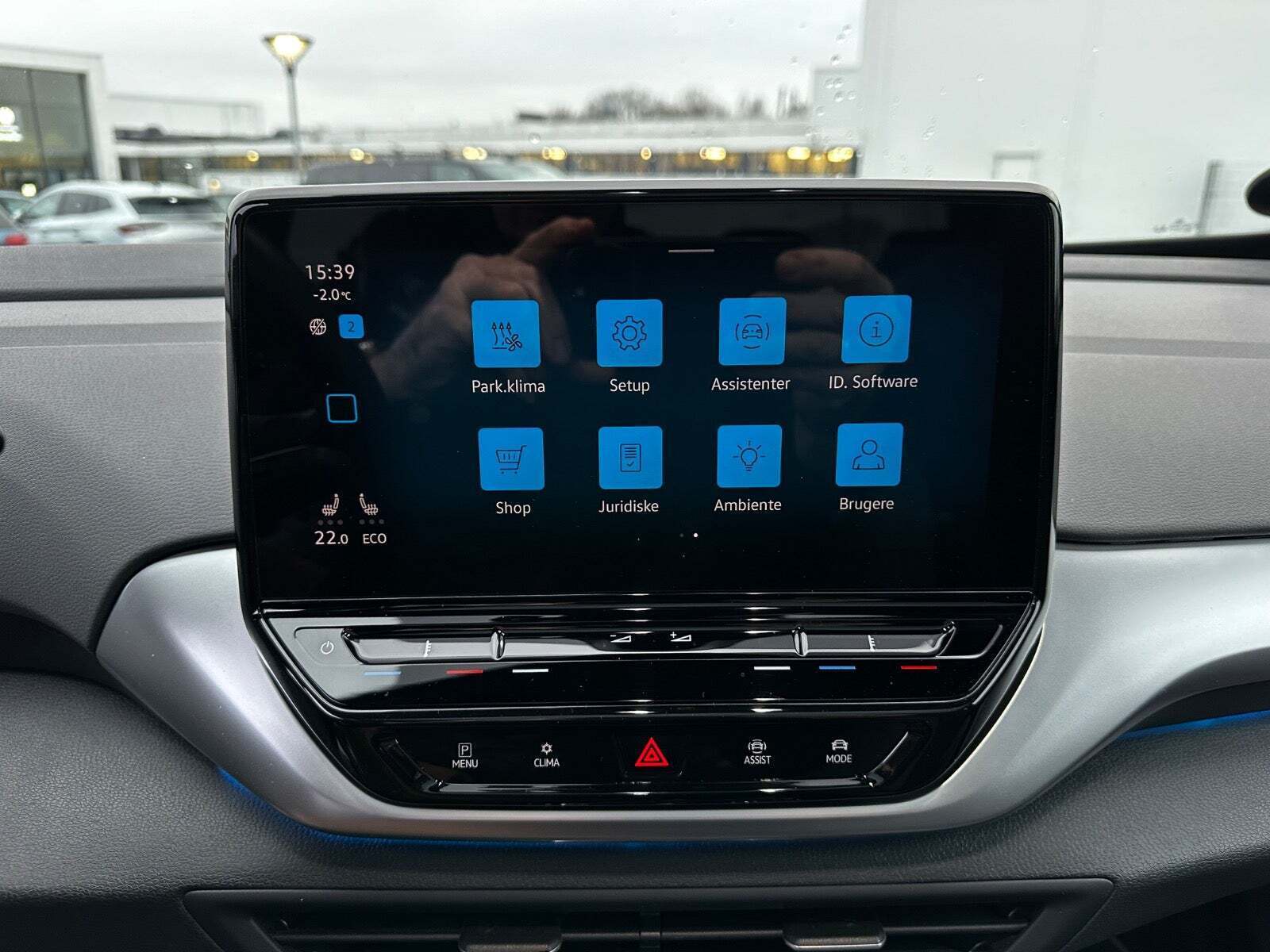 Hvid VW ID.4 fra 2023