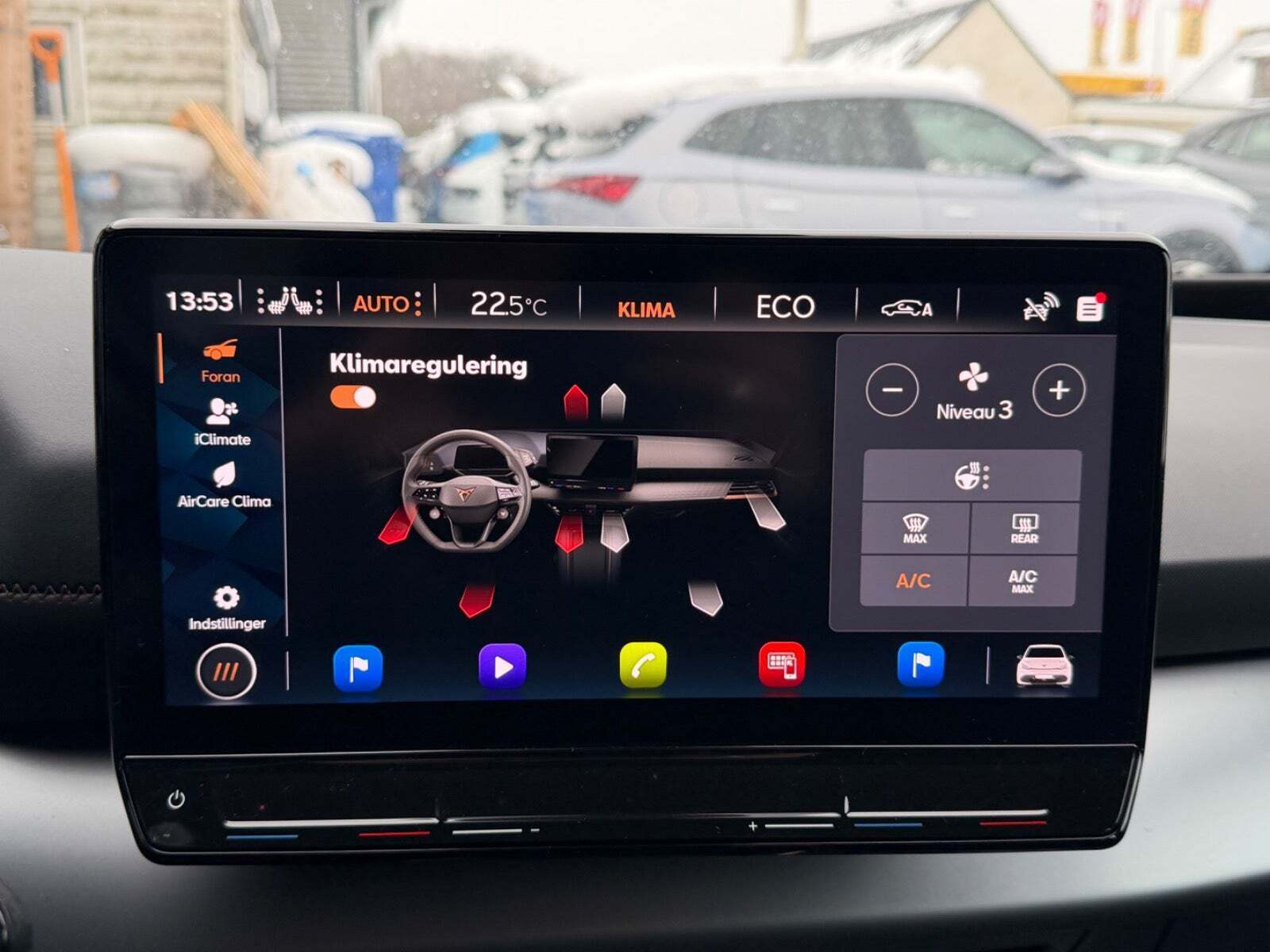 Grå Cupra Born fra 2024