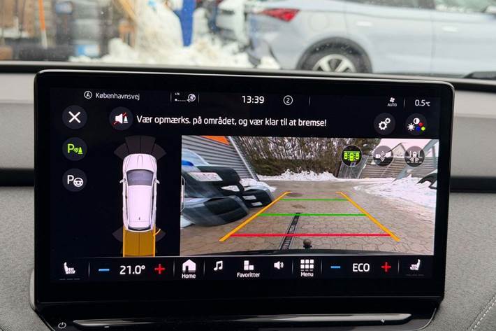 Sort Skoda Enyaq fra 2022