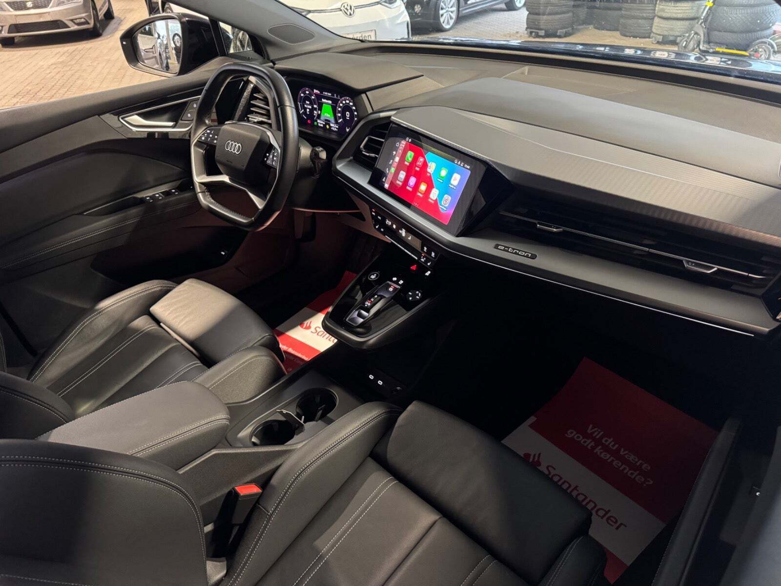 Sort Audi Q4 e-tron fra 2022