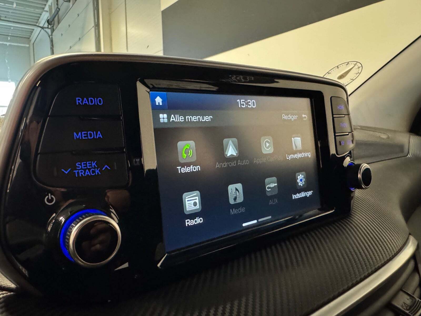 Grå Hyundai Tucson fra 2018