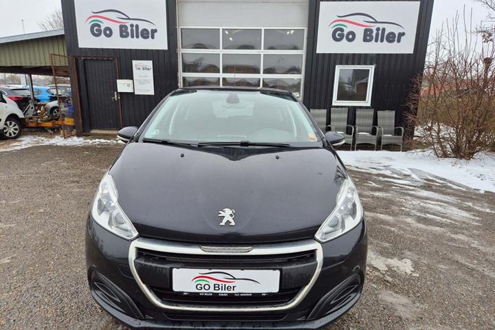 Grøn Peugeot 208 fra 2017