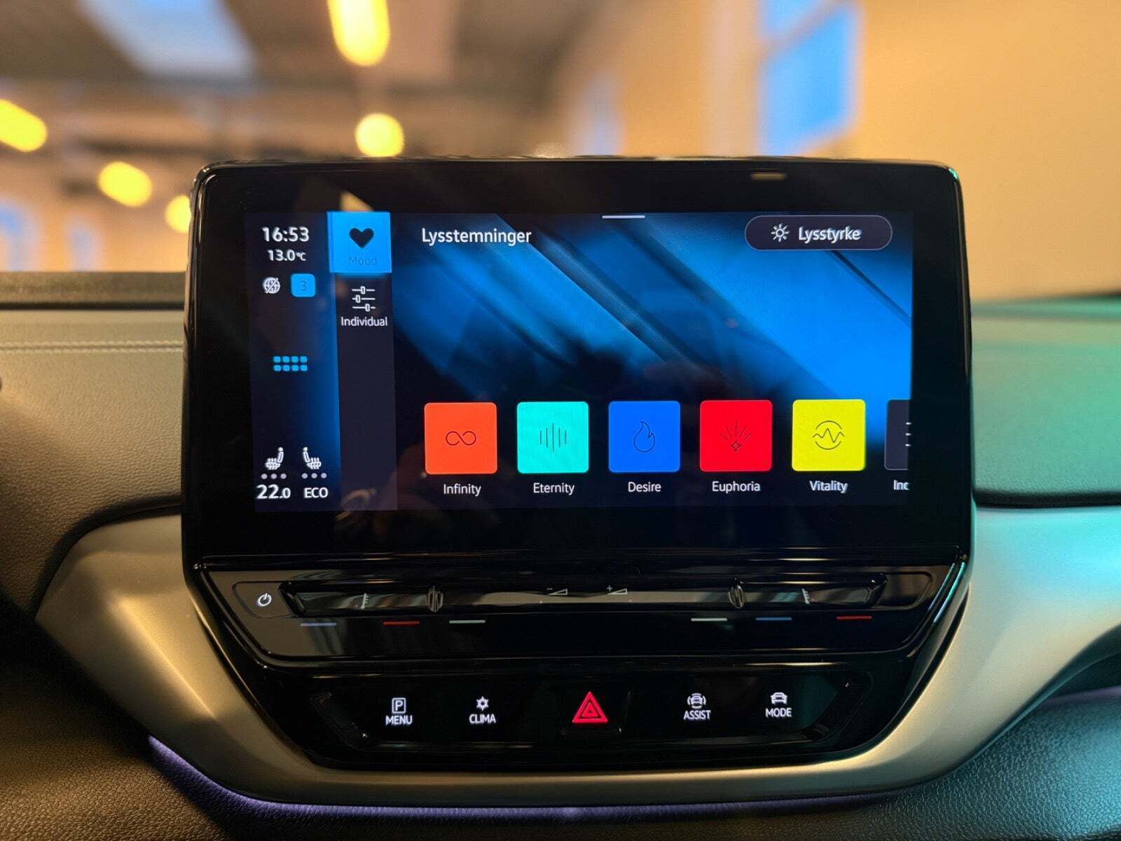 Grå VW ID.4 fra 2023