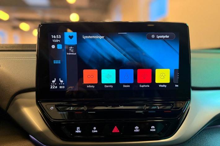 Grå VW ID.4 fra 2023