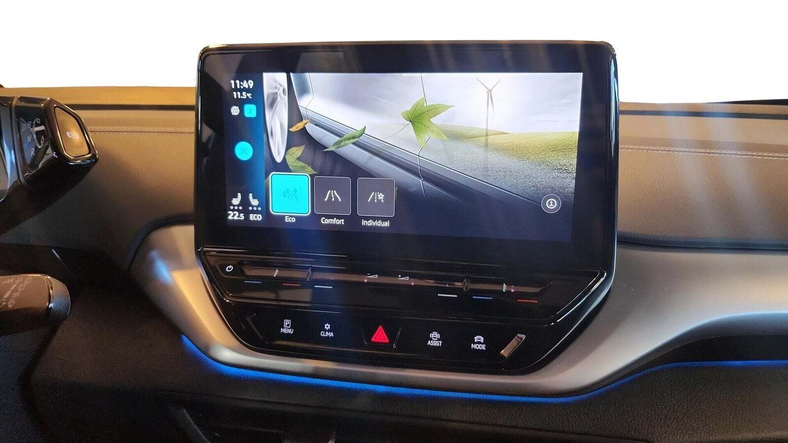 Grå VW ID.4 fra 2023