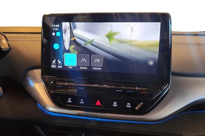 Grå VW ID.4 fra 2023