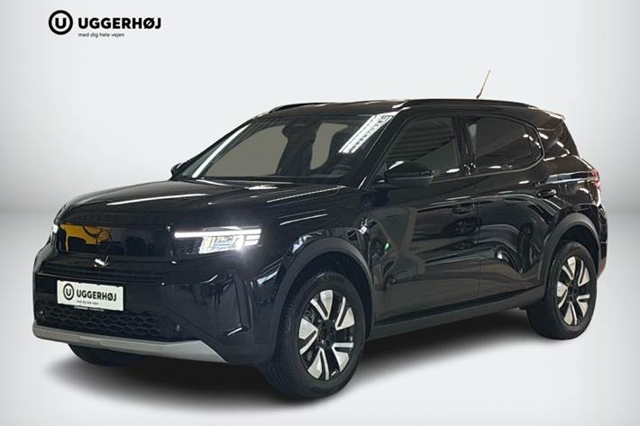 Sort Opel Frontera fra 2025 set udefra