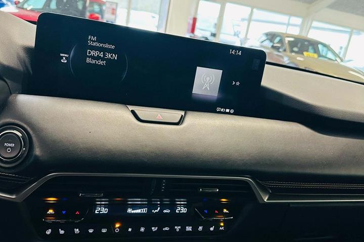 Bronze Mazda CX-80 fra 2024 set indefra