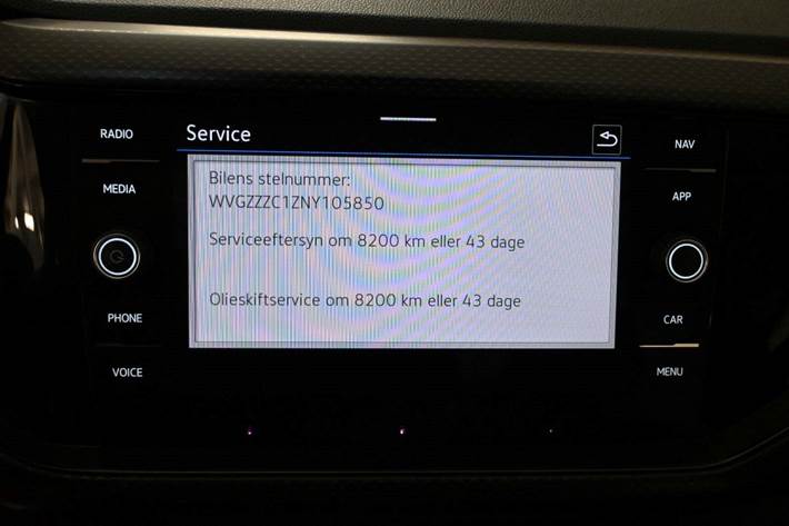 Sølv VW T-Cross fra 2022