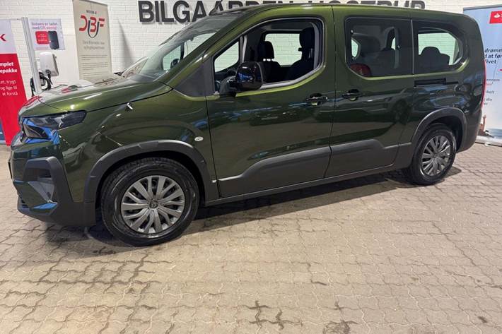 Grøn Peugeot e-Rifter fra 2025