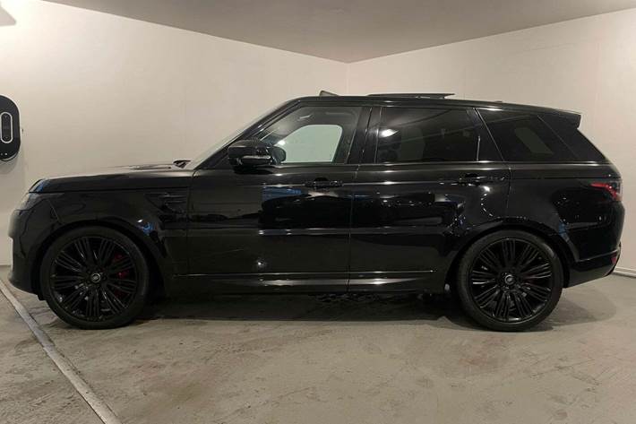 Sort Land Rover Range Rover sport fra 2018