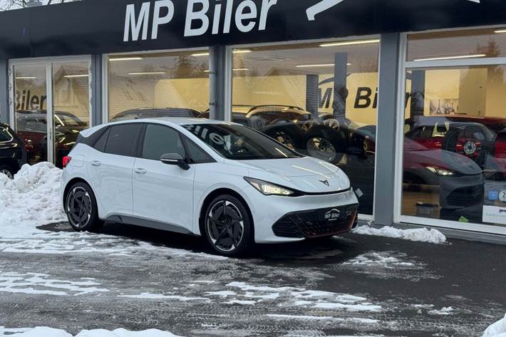 Hvid Cupra Born fra 2025