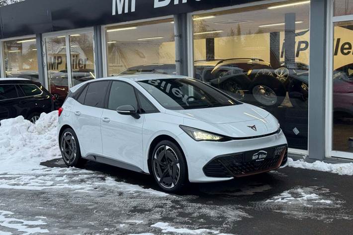 Hvid Cupra Born fra 2025