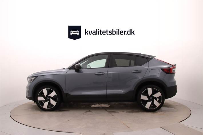 Grå Volvo C40 fra 2021