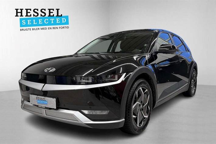 Sort Hyundai Ioniq 5 fra 2022 set udefra
