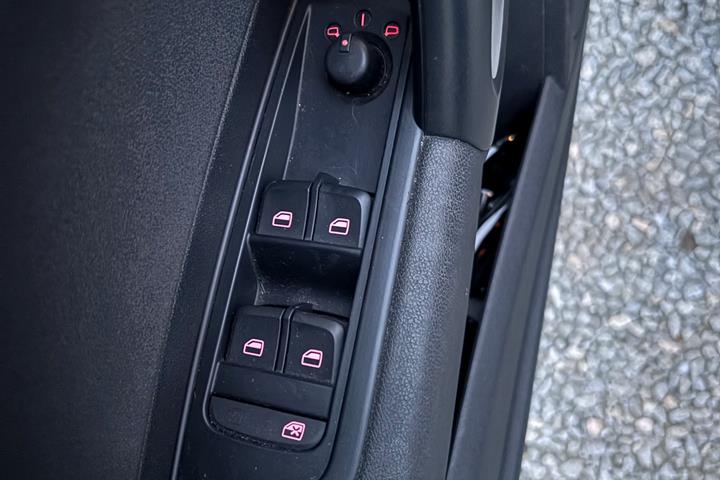 Sort Audi A1 Sportback fra 2012
