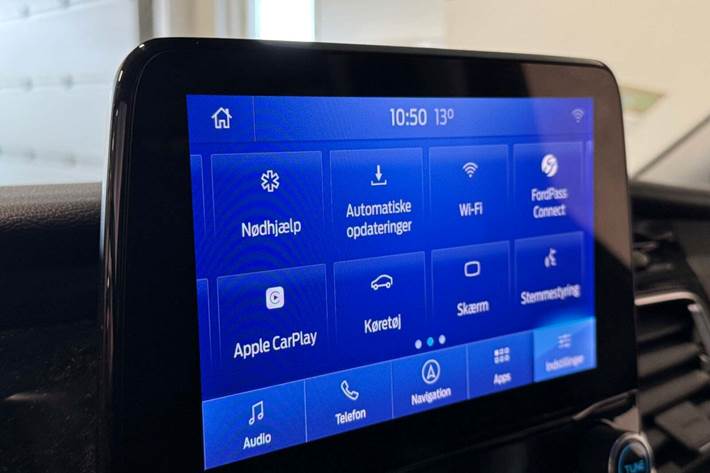 Blå Ford Tourneo Custom 320L fra 2020