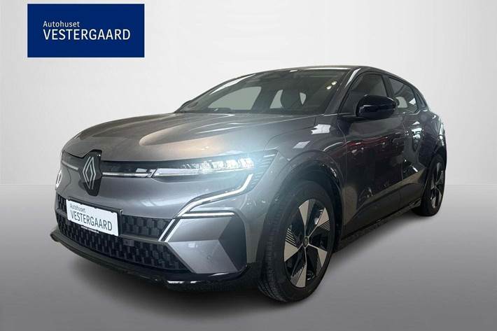 Grå Renault Megane E-Tech fra 2024 set udefra