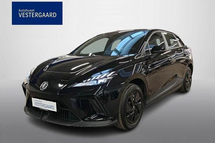 Grå MG 4 fra 2023 set udefra