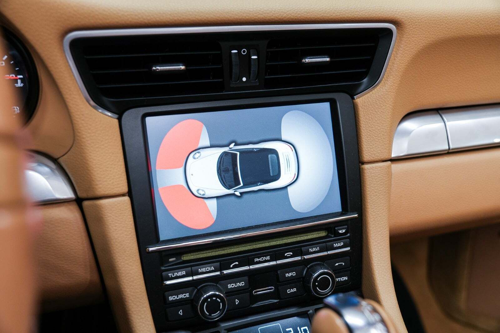 Sort Porsche 911 Carrera fra 2012