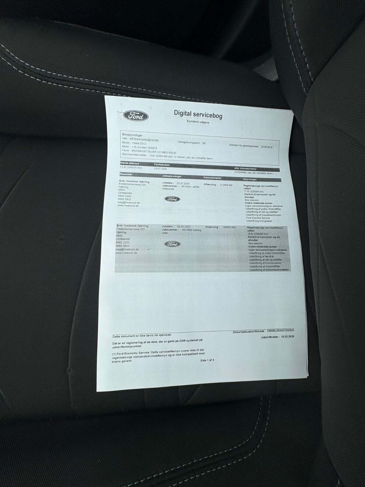 undefined Ford Fiesta fra 2016