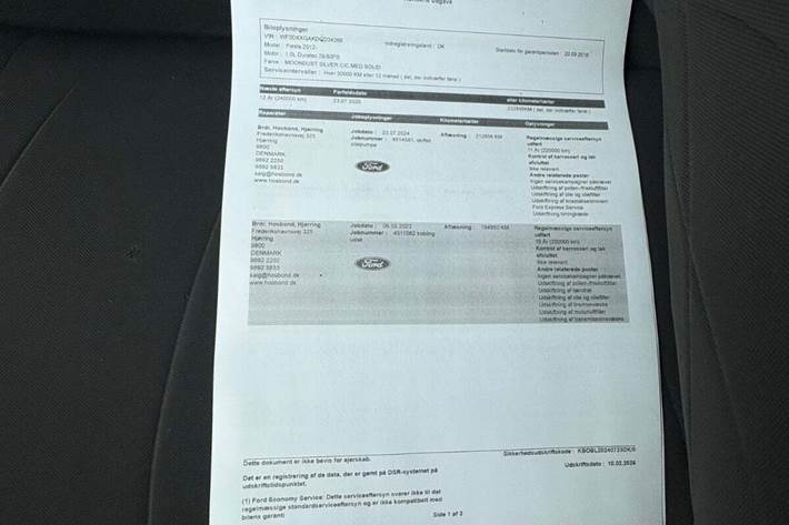 undefined Ford Fiesta fra 2016