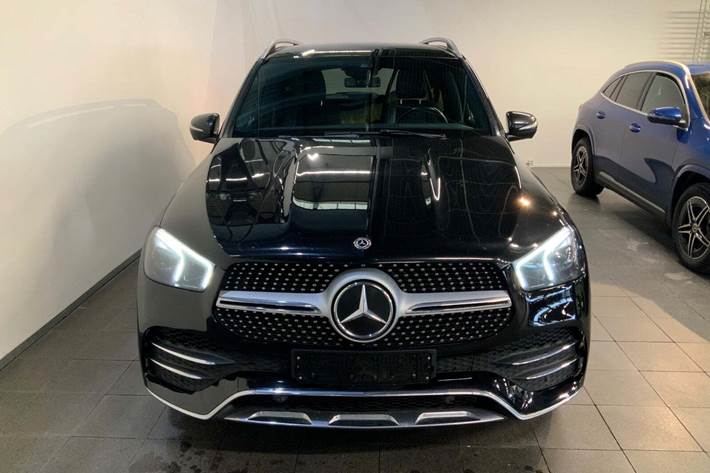 Sort Mercedes GLE350 d fra 2020