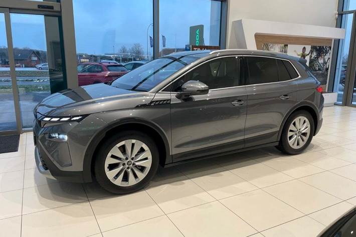 Grå Skoda Elroq fra 2025