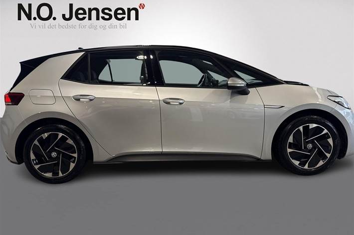 Sølv VW ID.3 fra 2021