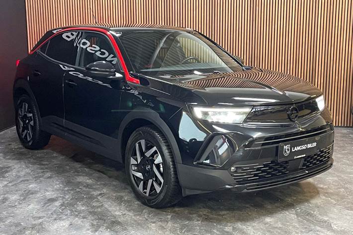 Sort Opel Mokka-e fra 2022