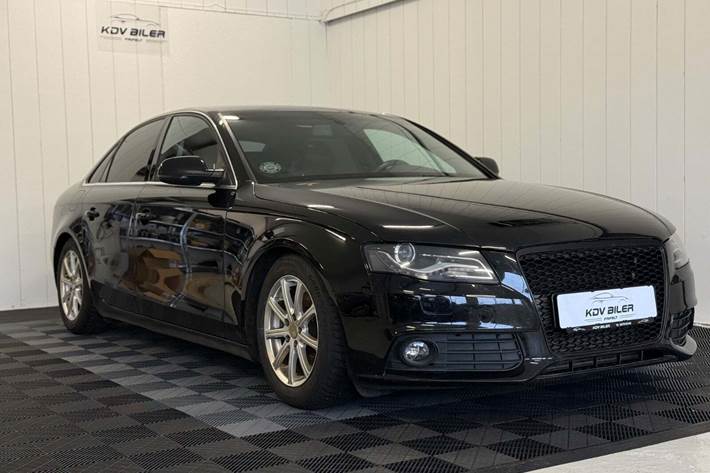 Sort Audi A4 fra 2010