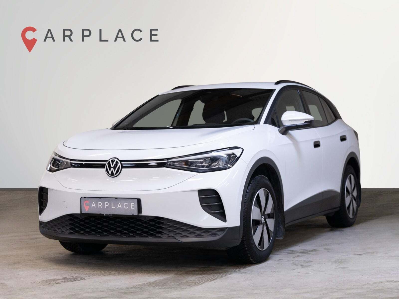 Hvid VW ID.4 fra 2021 set udefra