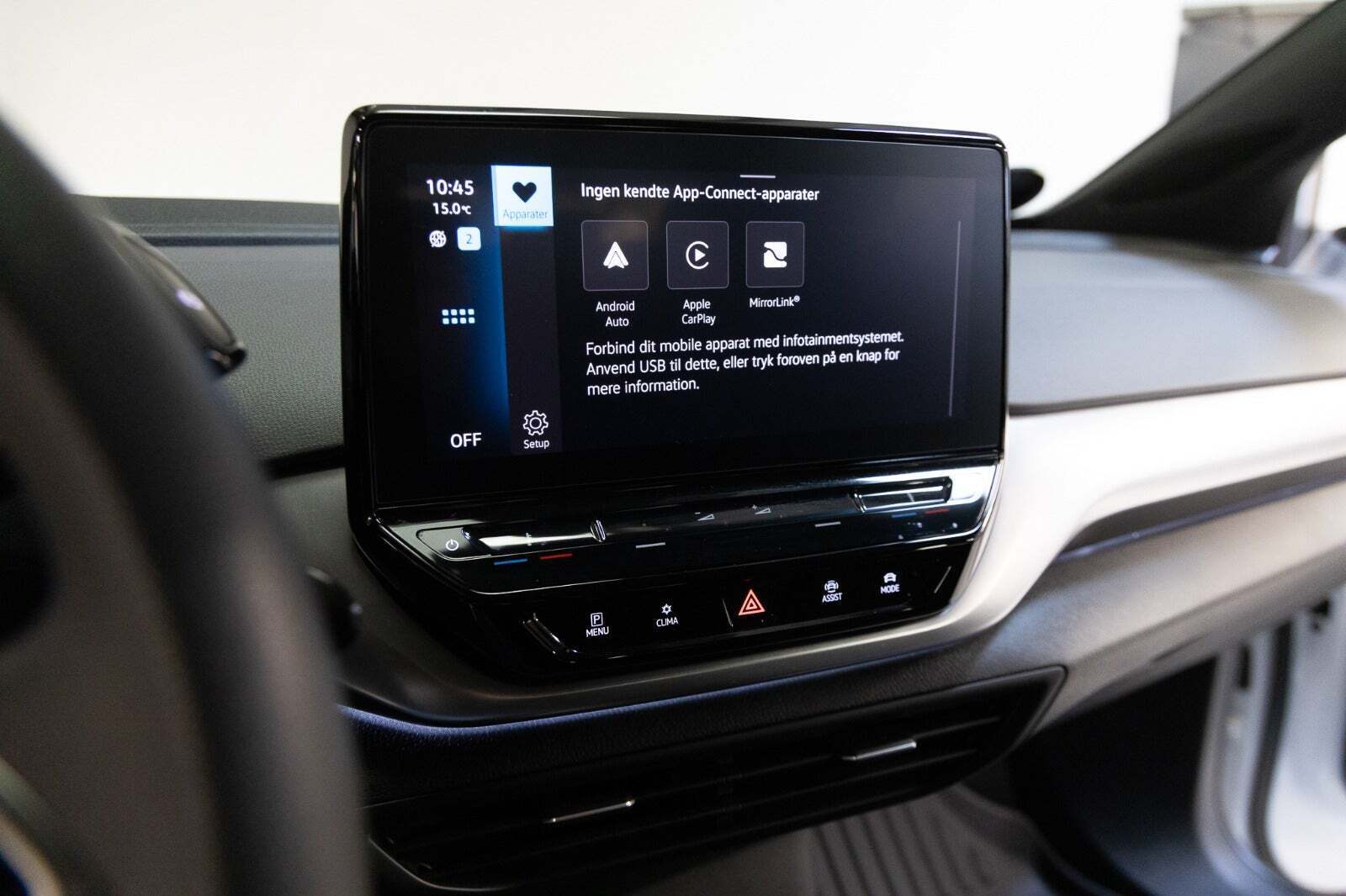 Hvid VW ID.4 fra 2021